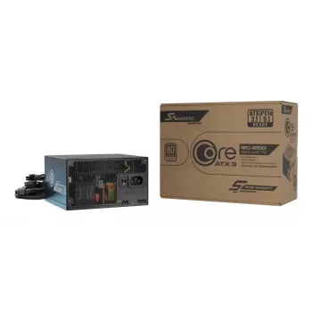 Netzteil Seasonic CORE BC-850 ATX 3.1 850 W, 20+4-Pin-ATX, 80 PLUS Bronze, schwarz