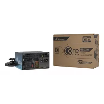 Netzteil Seasonic CORE BC-750 ATX 3.1 750 W 20+4 Pin ATX Schwarz 80 PLUS Bronze