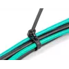 Klett-Kabelbinder DeLOCK 300x7,6mm schwarz 100 Stück