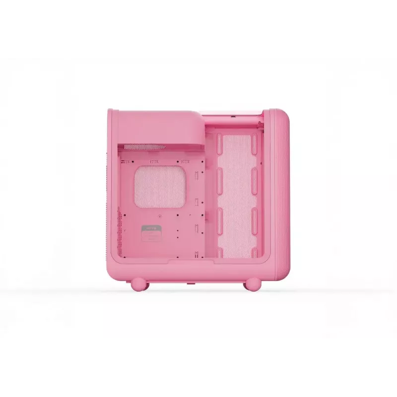 Mid-Tower-PC-Gehäuse HYTE X50 Strawberry Milk, Modell CS-HYTE-X50G-SM