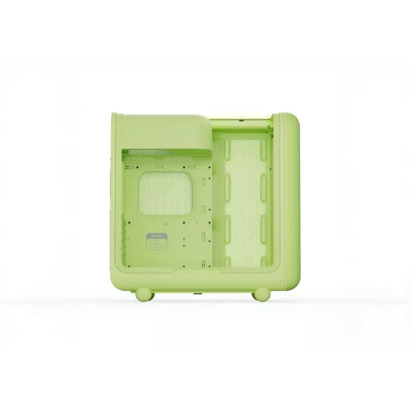 Mid-Tower-Gehäuse HYTE X50 Matcha Milk – ATX/mATX/Mini-ITX Unterstützung, gehärtetes Glas, Front-I/O