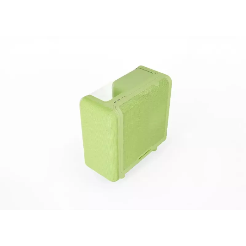Mid-Tower-Gehäuse HYTE X50 Matcha Milk – ATX/mATX/Mini-ITX Unterstützung, gehärtetes Glas, Front-I/O