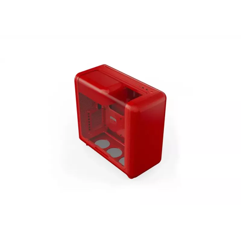 Mid-Tower-PC-Gehäuse HYTE X50 (Cherry) — HYTE X50 MID-TOWER-GEHÄUSE CHERRY