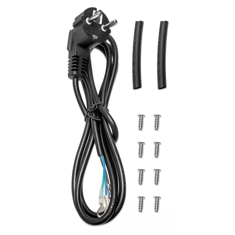 Intellinet 2-Lüfter-Belüftungseinheit für 19-Zoll-Wandgehäuse, Dachmontage, 1,8 m Netzkabel mit EU CEE 7/7-Stecker, Format 120 x 120 mm, Erdungsset enthalten, Schwarz