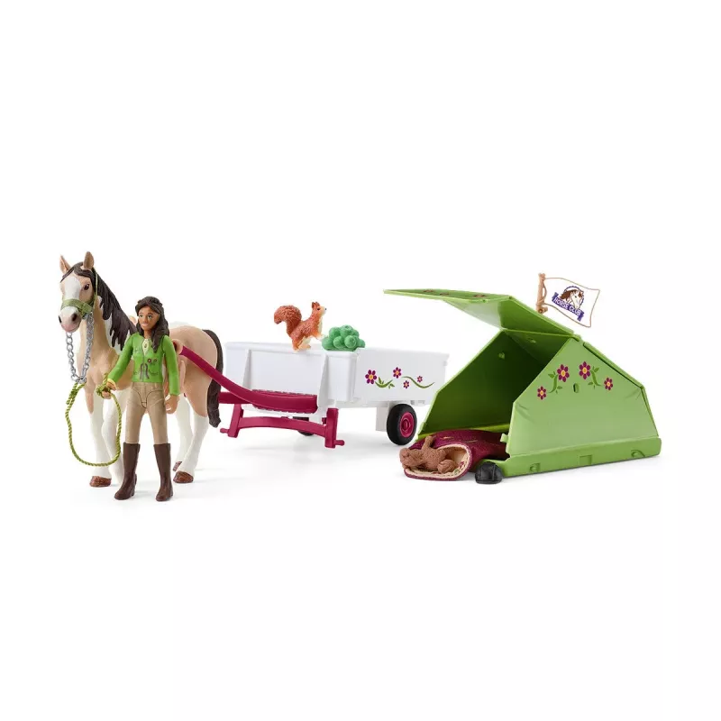Action/Abenteuer Schleich HORSE CLUB Sarah’s Campingabenteuer