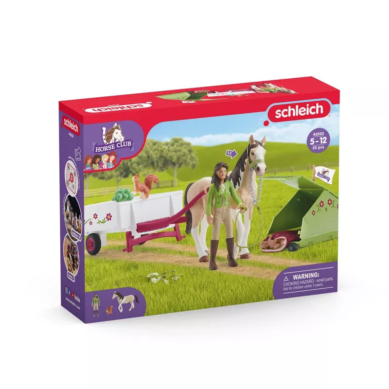 Action/Abenteuer Schleich HORSE CLUB Sarah’s Campingabenteuer