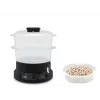 Tefal Minicompact VC139810 Dampfgarer 2 Körbe Freistehend 800 W Schwarz