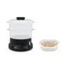 Tefal Minicompact VC139810 Dampfgarer 2 Körbe Freistehend 800 W Schwarz