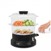 Tefal Minicompact VC139810 Dampfgarer 2 Körbe Freistehend 800 W Schwarz