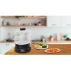 Tefal Minicompact VC139810 Dampfgarer 2 Körbe Freistehend 800 W Schwarz