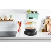 Tefal Minicompact VC139810 Dampfgarer 2 Körbe Freistehend 800 W Schwarz