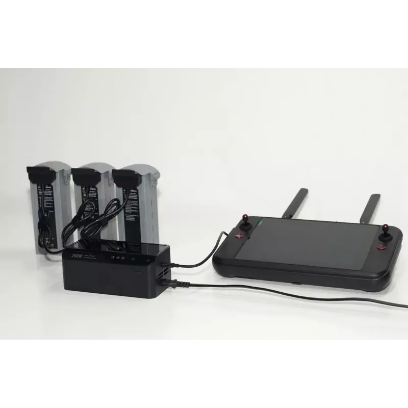 Ladegerät Autel Multi-Ladegerät für EVO Max Serie Modell 102002545 — 3-Akku, USB-C, 120 W Ladeleistung, 100–240 V Eingang