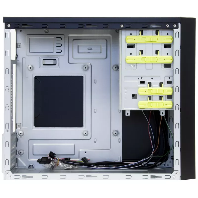 Chieftec CT-01B-OP Computergehäuse Mini Tower Schwarz