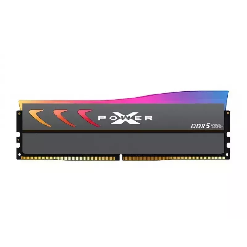 RAM-Modul Silicon Power Storm RGB DDR5 32GB (2x16GB) 6000MT/s CL36 1,35V Kühlkörper RGB