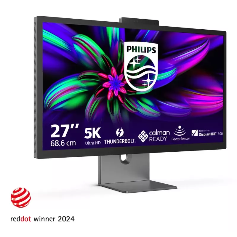 Philips Brilliance 27E3U7903/00 Computer Monitor 68,6 cm (27 Zoll) 5120 x 2880 Pixel 5K Ultra HD LCD Grau