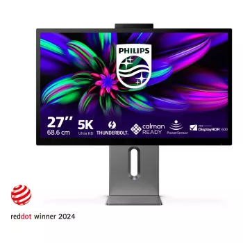 Philips Brilliance 27E3U7903/00 Computer Monitor 68,6 cm (27 Zoll) 5120 x 2880 Pixel 5K Ultra HD LCD Grau