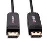 Lindy 10m Fibre Optic Hybrid DP 2.0 UHBR10 Kabel, 10 m, DisplayPort, DisplayPort, Stecker, Stecker, 7680 x 4320 Pixel