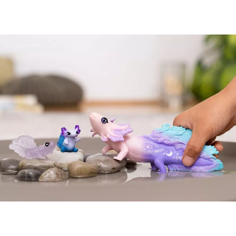 Schleich BAYALA Axolotl Discovery Set Spielset für Kinder ab 5 Jahren, mehrfarbig