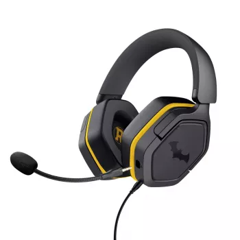 Kabelgebundenes Gaming-Headset TRUST 25784 mit Kopfbügel, 20–20.000 Hz, 1,2 m Kabel, Schwarz/Gelb