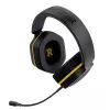 Kabelgebundenes Gaming-Headset TRUST 25784 mit Kopfbügel, 20–20.000 Hz, 1,2 m Kabel, Schwarz/Gelb