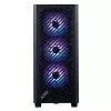XPG VALOR AIR PRO Mid-Tower Gehäuse, Midi Tower, PC, Schwarz, ATX, EATX, micro ATX, Mini-ATX, SPCC, Gehärtetes Glas, Multi