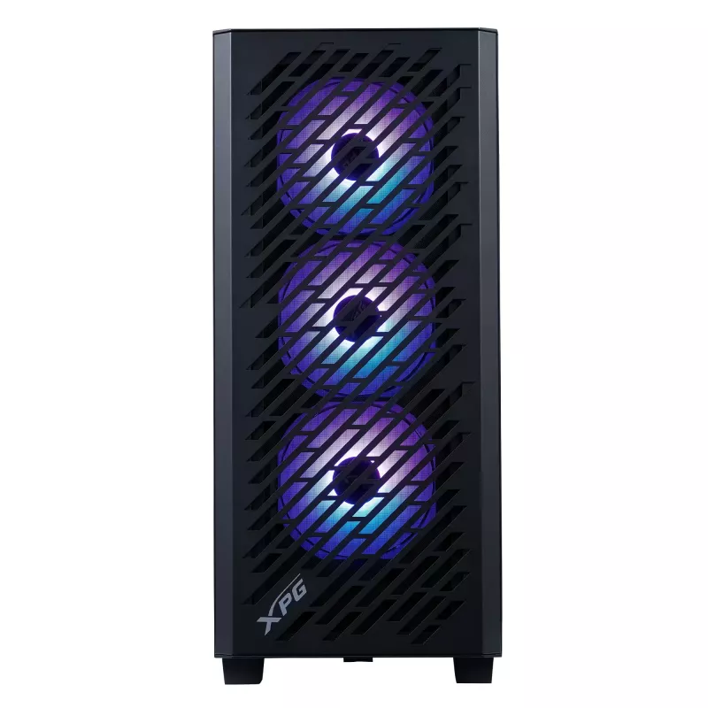XPG VALOR AIR PRO Mid-Tower Gehäuse, Midi Tower, PC, Schwarz, ATX, EATX, micro ATX, Mini-ATX, SPCC, Gehärtetes Glas, Multi