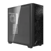 XPG VALOR AIR PRO Mid-Tower Gehäuse, Midi Tower, PC, Schwarz, ATX, EATX, micro ATX, Mini-ATX, SPCC, Gehärtetes Glas, Multi