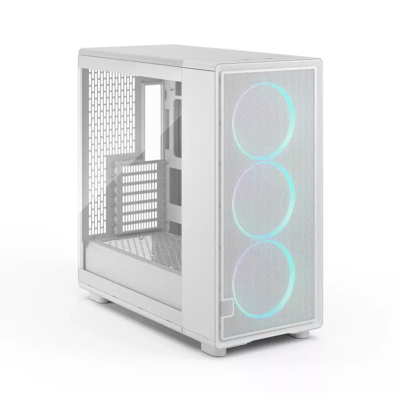 Fractal Design Gehäuse | Epoch XL | Weiß TG RGB Clear Tint | ATX