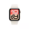 Smartwatch Apple Watch SE (3. Generation) SE 3 GPS + Cellular 40 mm Starlight-Aluminiumgehäuse mit Starlight Sportarmband M/L