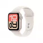 Smartwatch Apple Watch SE (3. Generation) SE 3 GPS + Cellular 40 mm Starlight-Aluminiumgehäuse mit Starlight Sportarmband M/L