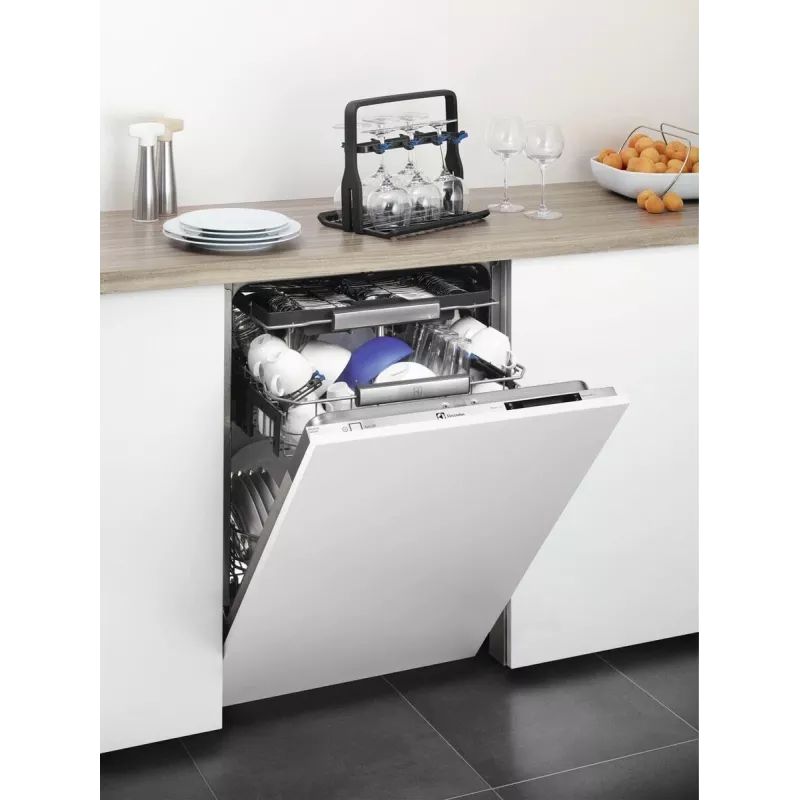 Weinglashalter Electrolux 9029795540 — schwarz, für 8 Gläser, H260×B220×T330 mm
