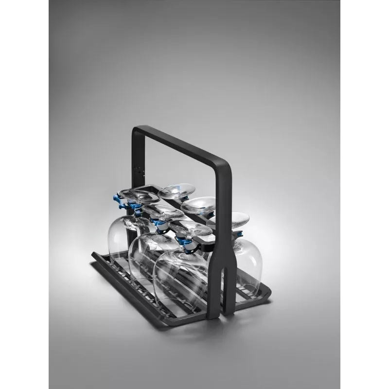 Weinglashalter Electrolux 9029795540 — schwarz, für 8 Gläser, H260×B220×T330 mm