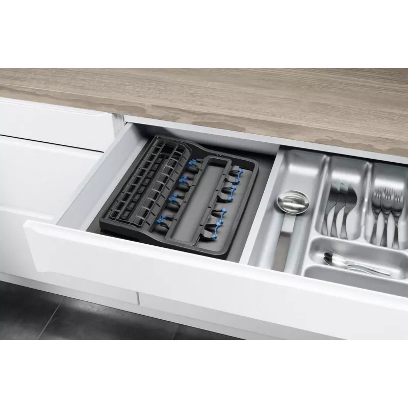 Weinglashalter Electrolux 9029795540 — schwarz, für 8 Gläser, H260×B220×T330 mm