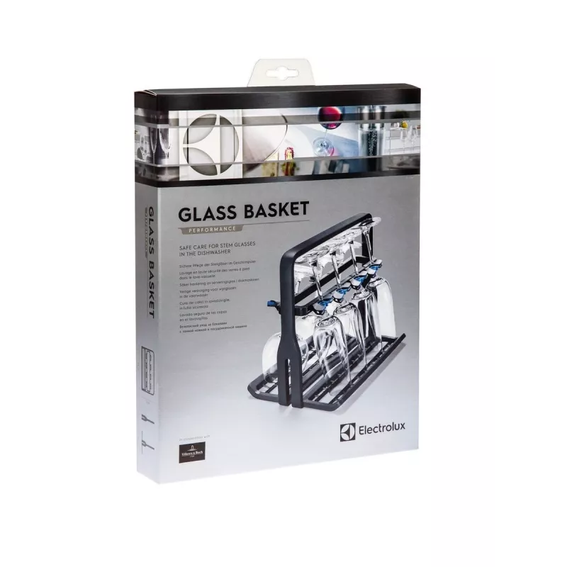 Weinglashalter Electrolux 9029795540 — schwarz, für 8 Gläser, H260×B220×T330 mm