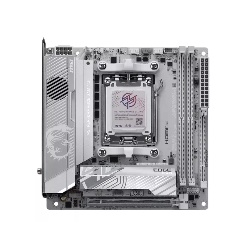 MSI MPG X870I EDGE TI EVO WIFI Motherboard AMD X870 Sockel AM5 mini ATX