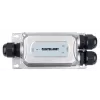 Intellinet 2-Port Outdoor-Vandalensicherer Gigabit PoE++ Extender, zwei 30-W-Ports, verlängert PoE bis zu 100 m, 60 W Leistungsbudget, IEEE 802.3bt (4PPoE) konform, IP67 wasserdicht, IK10-zertifiziert, Metallgehäuse