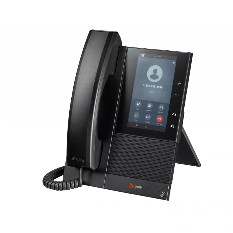 HP Poly CCX 505 Business Media Phone mit Open SIP und PoE-fähig