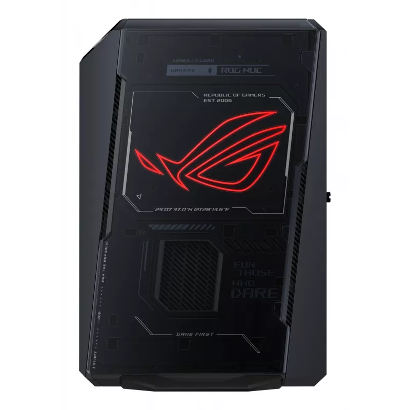 ASUS ROG NUC RNUC15JNK9X28AA2 Intel Core Ultra 9 275HX 32 GB DDR5-SDRAM 2 TB SSD NVIDIA GeForce RTX 5080 Windows 11 Home USFF Mini-PC Schwarz