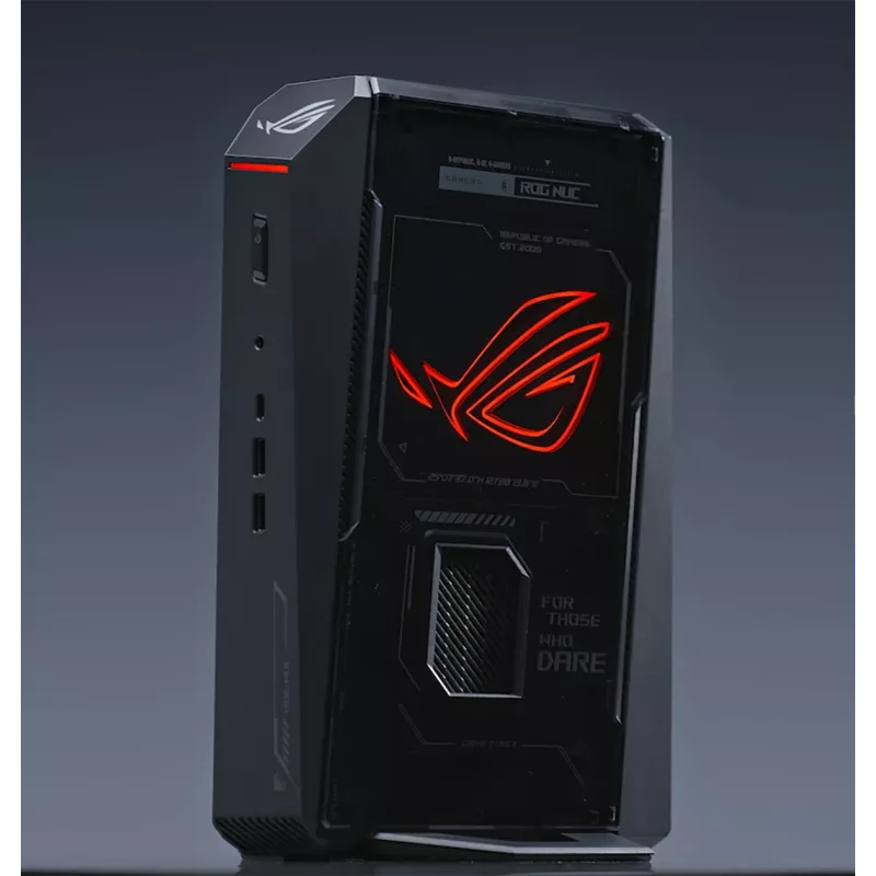 ASUS ROG NUC RNUC15JNK9X28AA2 Intel Core Ultra 9 275HX 32 GB DDR5-SDRAM 2 TB SSD NVIDIA GeForce RTX 5080 Windows 11 Home USFF Mini-PC Schwarz