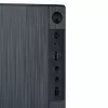 PC-Gehäuse Akyga AK35BK Micro Tower, Micro-ATX/Flex-ATX/Mini-ITX, max. GPU 25 cm, max. CPU-Kühler 14 cm, 2×3,5-Zoll + 2×2,5-Zoll Schächte, USB 2.0×2, schwarz