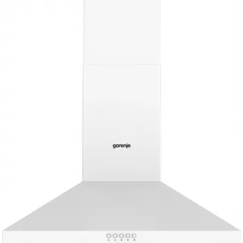 Gorenje KH60A F2LB WH WHC629E4W RL_G400, 450 m³/h, Umluft/Abluft, C, A, B, 65 dB