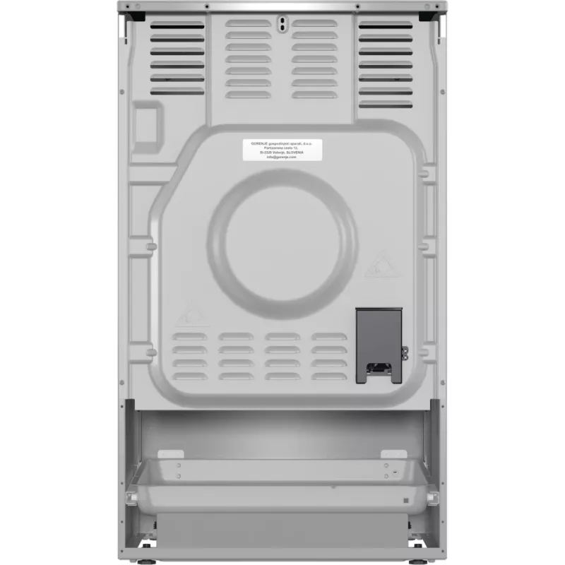 Gorenje GECS5C70XA Herd Freistehender Herd Elektro Glaskeramik-Kochfeld Edelstahl