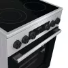 Gorenje GECS5C70XA Herd Freistehender Herd Elektro Glaskeramik-Kochfeld Edelstahl