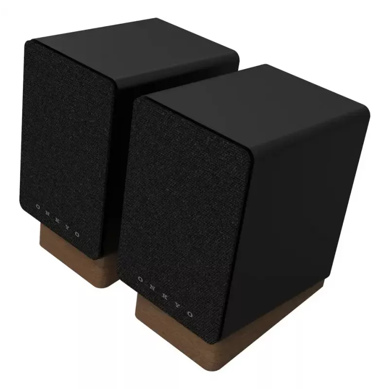 Onkyo GX-10DB 2-Wege 2.0 Lautsprecher, kabelgebunden & kabellos, 30 W RMS, Schwarz
