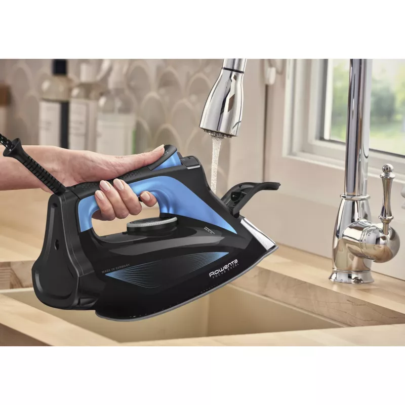 Rowenta DW5310 Dampfbügeleisen Microsteam 400 HD Laser-Bügelsohle 2700 W Schwarz, Blau