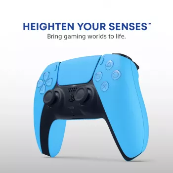 Gamepad Sony DualSense v3 Blau — Bluetooth/USB, USB-C, integrierter Akku, PlayStation 5 kompatibel