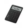 Tischrechner CASIO MS-200DQ — Basic, 12-stellig, Batterie/Solar, Steuer- & Gewinnfunktionen, Schwarz