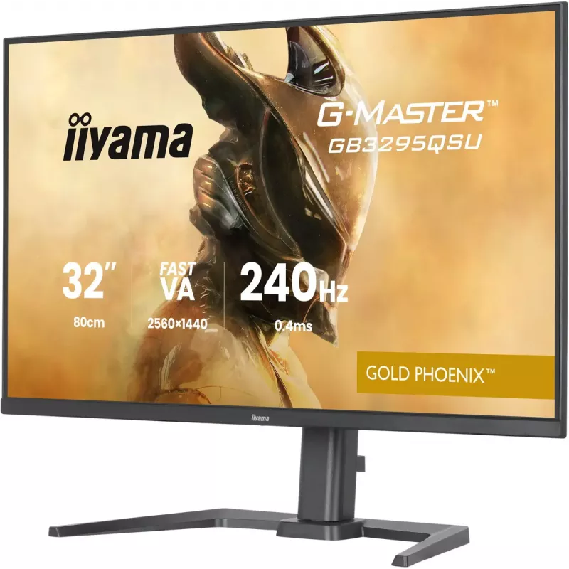 Computer monitor IIYAMA G-MASTER GB3295QSU-B1 31.5 inch (80 cm) Quad HD 2560x1440 LED, speakers, USB 3.2 hub, height adjustable, VESA