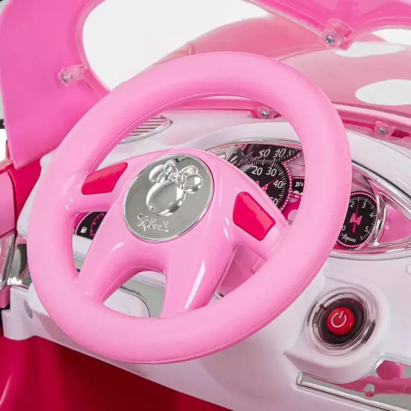 Elektrokinderfahrzeug HUFFY 17315W – 6V-Batterie, einsitzig, 4 km/h, für drinnen/draußen, 4 Räder