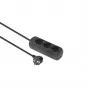 Microconnect GRU0035B Stromverlängerung 5 m 3 AC-Steckdose(n) Innenbereich Schwarz